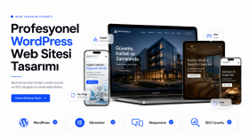 modern ve profesyonel WordPress web sitesi tasarlarım