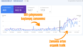 E-Ticaret SEO Çalışmamız