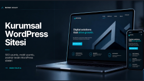 wordpress ile kurumsal web siteniz kurar ve teslim ederim