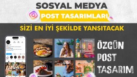 sosyal medyanız için en iyi postları tasarlayabilirim