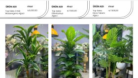 Savita Home saksı katalog tasarımı 