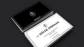 hukuk bürosu logo + kartvizit tasarımı