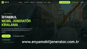 Enya Mobil Jeneratör Web Sitesi