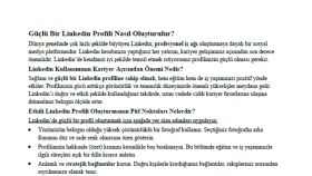 SEO Uyumlu Örnek İçeriklerim