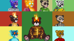 Panda NFT koleksiyonu
