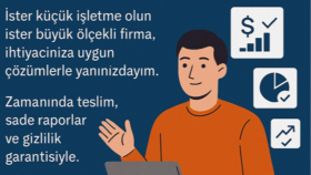 firmanızın ihtiyaç duyduğu analizleri yapabilirim