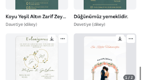 DAVETİYE TASARIMCISI