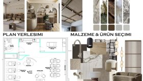 iç mimari projeler için teknik çizim setleri hazırlıyorum