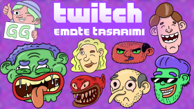 size özgü karikatüristlik emote tasarımı yaparım