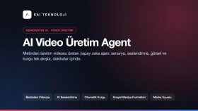 AI Video Üretim Agent - Metinden Tanıtım Videosu