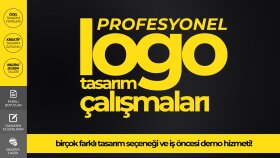 sizlere profesyonel logolar tasarlayabilirim