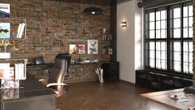 Homeoffice - İç Mekan Tasarımı ve Görselleştirme