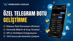 ihtiyacınıza özel telegram botu kodlarım