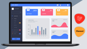 Laravel ve Filamentphp ile size özel Admin paneli yaparım