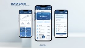 Bupa Bank Mobil Bankacılık App UI & UX Tasarımı
