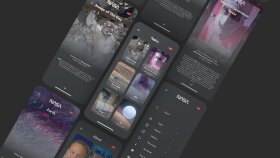 Nasa Konsept Mobile app tasarımı