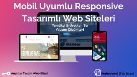 sizin için anahtar teslim web sitesi yapabilirim