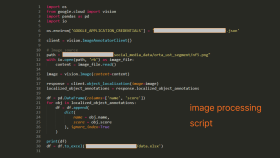 Google SDK Image Processing
