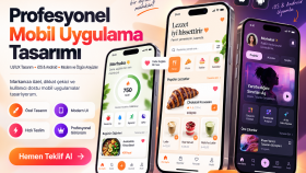 fikrinize özel modern mobil uygulama geliştiririm