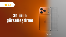 3D ürün görselleştirme yapabilirim