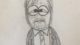 İş örneğim İlber Ortaylı Karikatür