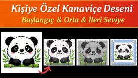 kişiye özel kanaviçe desenleri (PDF) hazırlıyorum
