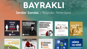 Bayraklı Belediyesi - Sosyal Medya Tasarımları