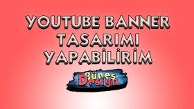 youtube kanalınıza banner hazırlayabilirim