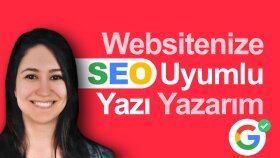  SEO odaklı Türkçe İngilizce içerik - blog yazarım