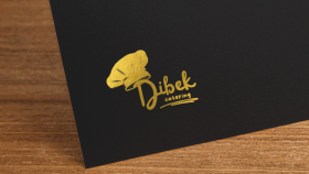 Dibek catering icin logo calışması