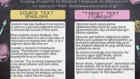 English-Turkish Translation: Education Pedagogy
