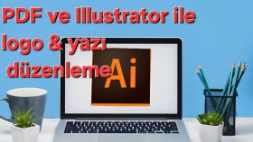PDF ve Illustrator ile logo & yazı düzenlemesi yaparım