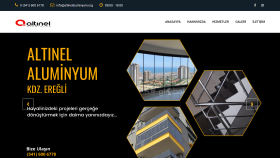 İnşaat Sektörü Kurumsal Web Sitesi Tasarım / Kurulum