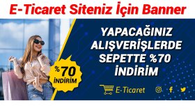 E-Ticaret Sitesi İçin Banner