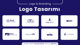 size markanızı yansıtan logoyu tasarlarım