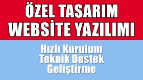 özel websitesi hazırlarım