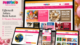 Partimio — WooCommerce E-Ticaret Web Sitesi