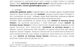 Ankara'da Gezilecek Yerler