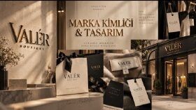 Valér Boutique - Marka Kimliği & Ambalaj Tasarımı
