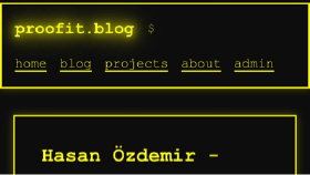 Kişisel Bloğum