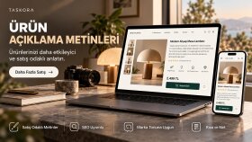 e-ticaret için özgün ürün açıklamaları yazabilirim
