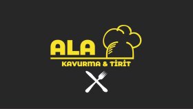 Ala kavurma & tirit firması için logo çalışması