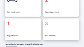 dağınık verinizi ve ofis işlerinizi düzenli hale getiriyorum