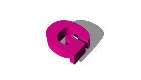 bir tasarım için adobe üzerinden 3d harf