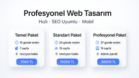 size özgü her türlü web projesini inşa edebilirim