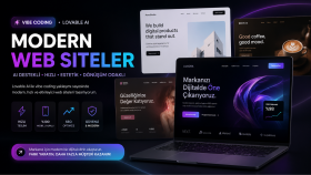 Lovable ile modern web sitesi tasarlarım