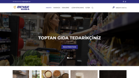 Denge Gıda Website Tasarımı