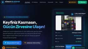 Köksoy – Gaming PC & Kurumsal Donanım Vitrini