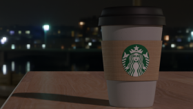 Starbucks karton bardak tasarımı ve Arkaplan