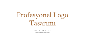 markanız için modern ve profesyonel logo tasarımı yaparım